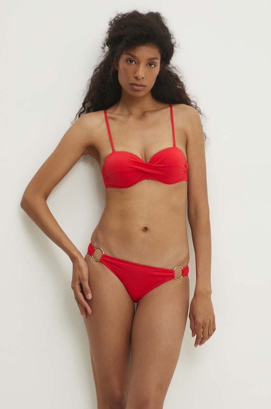 Answear.LAB figi kąpielowe dół czerwony T8003S.dol.HWK