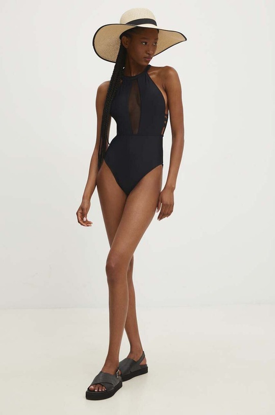 Ολόσωμο μαγιό Answear.LAB ib3059m.FKK μαύρο WZ24