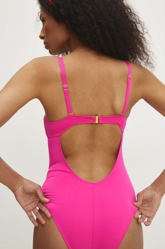 Odzież Answear Lab jednoczęściowy strój kąpielowy 77023.ijs różowy