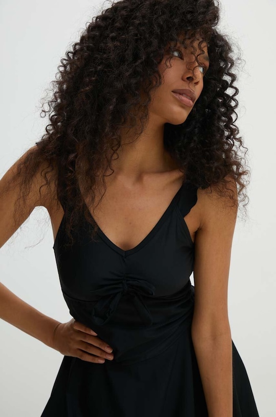 Одяг Суцільний купальник Answear.LAB skirt.fh чорний