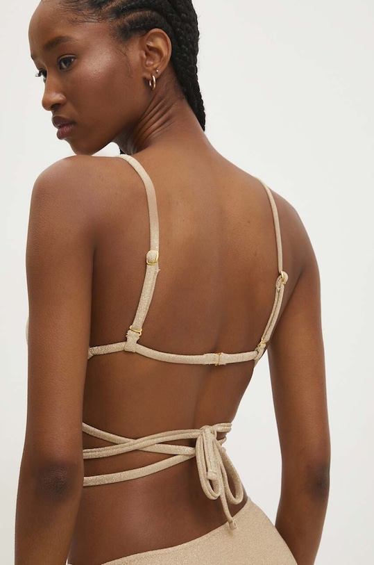 Odzież Answear Lab biustonosz kąpielowy L1463.gora.HMS złoty