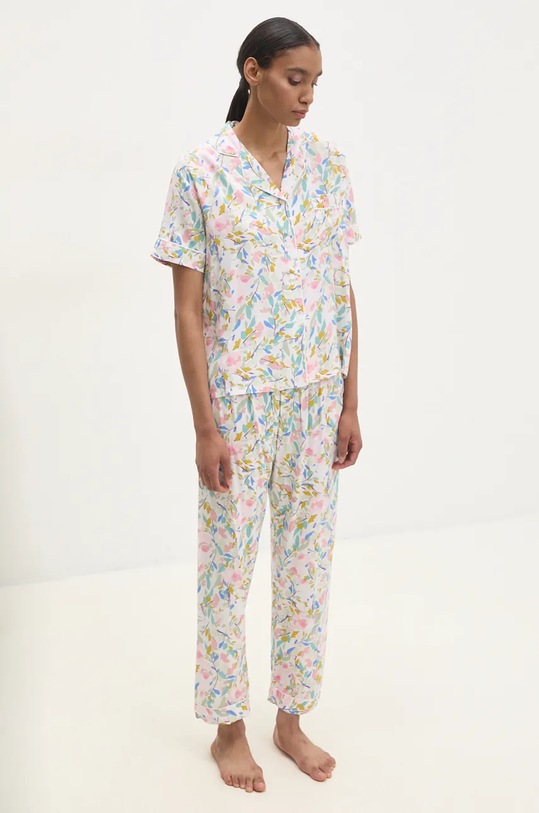 Answear Lab piżama tkanina multicolor 733.CMS