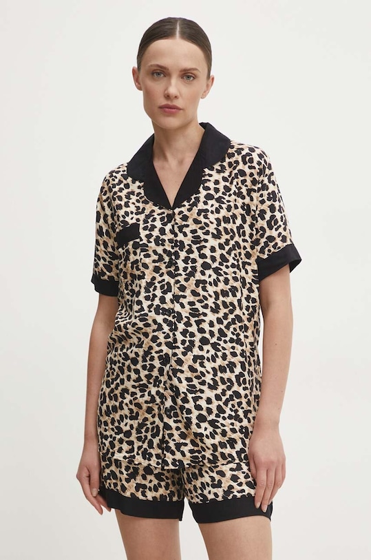 Îmbrăcăminte Answear Lab pijama bid03b.tjs bej