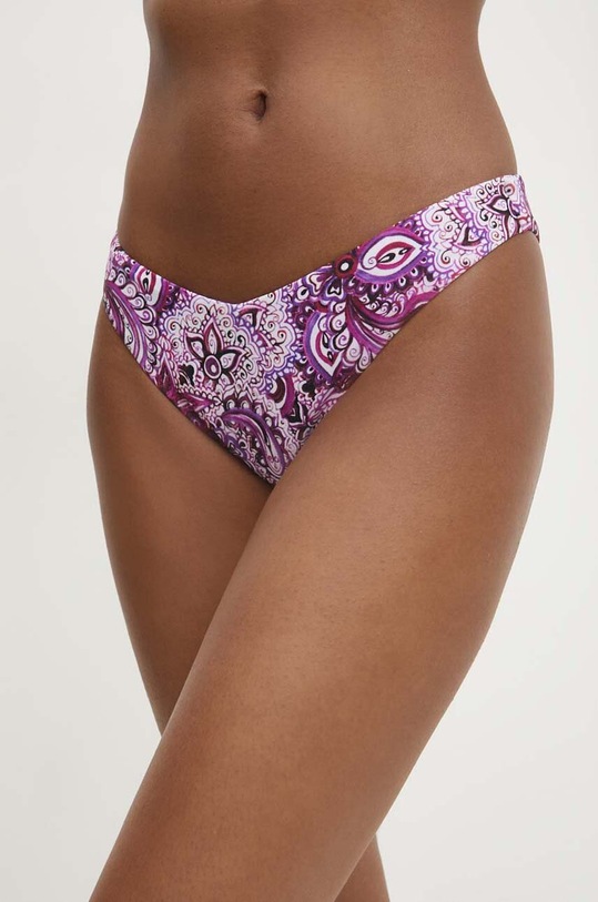 Answear Lab chiloti de baie fund violet b53854.dol.ims