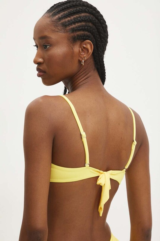 Odzież Answear.LAB biustonosz kąpielowy 15601.gora.ims żółty