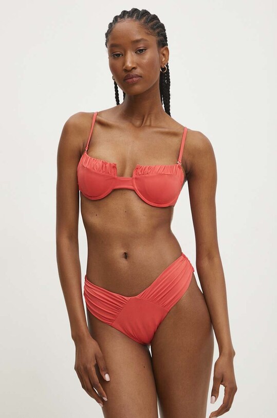 Answear.LAB biustonosz kąpielowy 15601.gora.ims czerwony WZ24