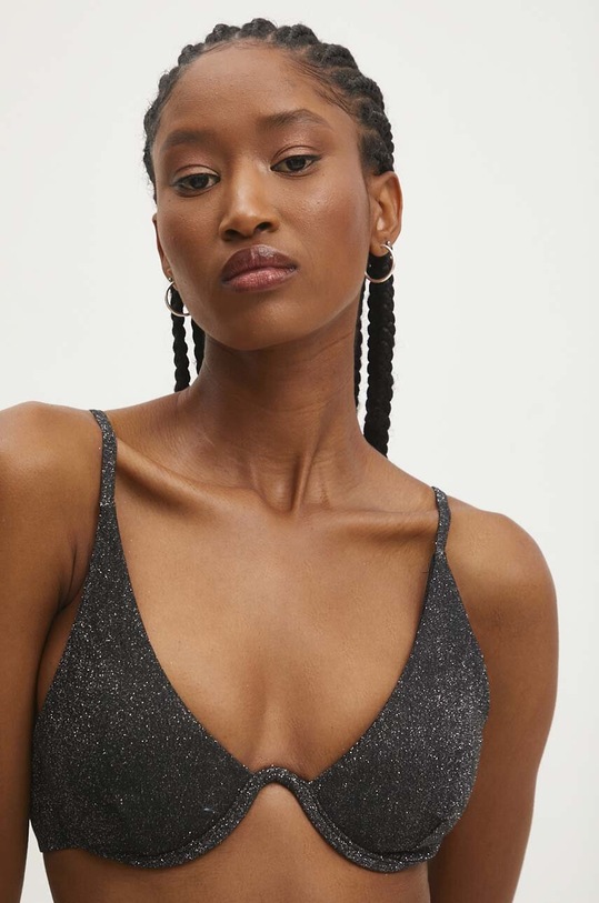Plavková podprsenka Answear.LAB 87672.gora.ims čierna