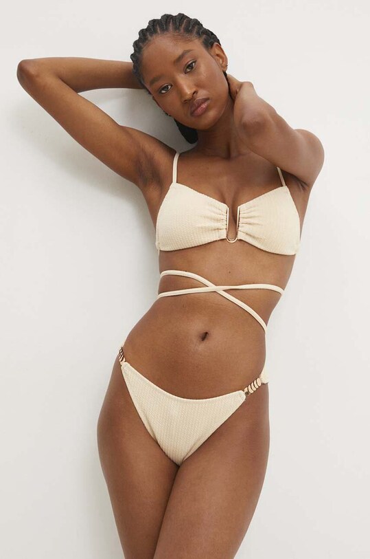 Μαγιό σλιπ μπικίνι Answear.LAB μπεζ 66141.dol.ims