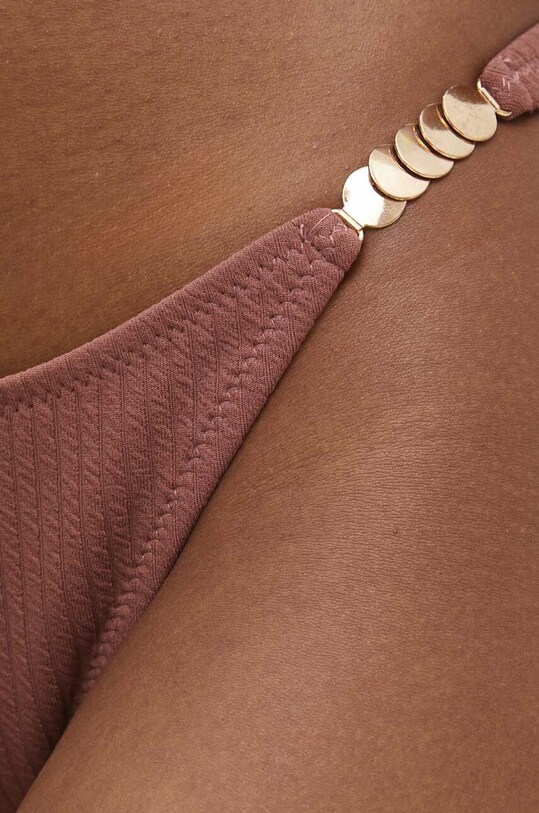 Plavkové nohavičky Answear.LAB hnedá 66141.dol.ims