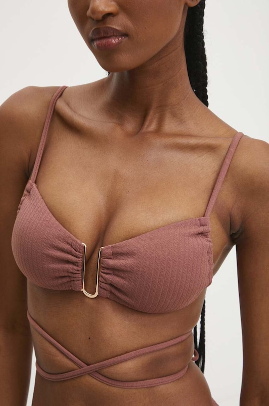 Answear.LAB bikini felső 66141.gora.ims barna