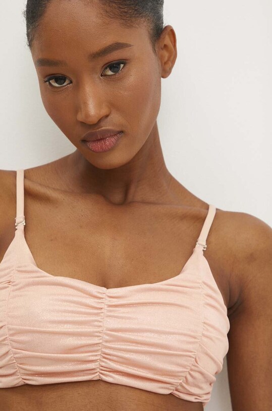 Answear.LAB biustonosz kąpielowy różowy 66110.gora.ims