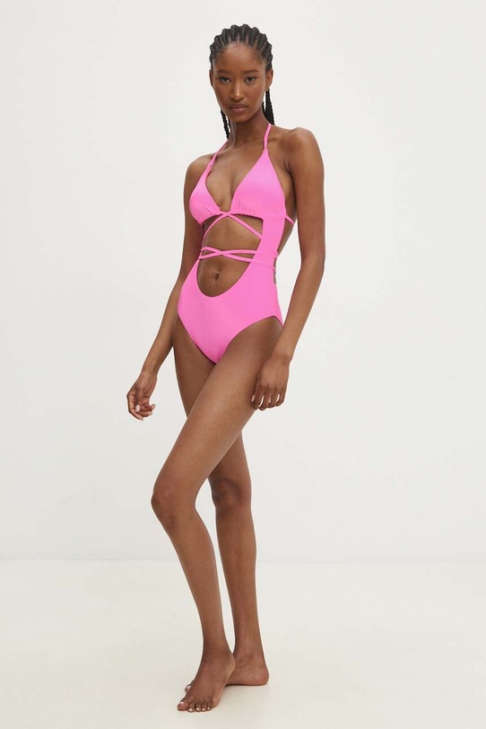 Answear.LAB jednoczęściowy strój kąpielowy 1581.ims różowy WZ24