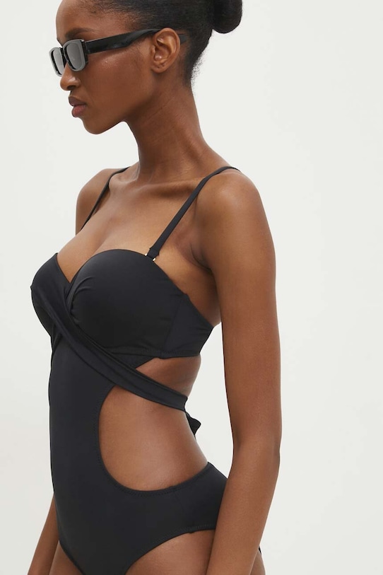 Îmbrăcăminte Answear Lab costum de baie dintr-o bucată VW1528.fms negru