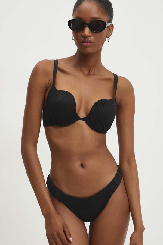 Answear.LAB biustonosz kąpielowy usztywniana czarny mb3116.gora.ijs