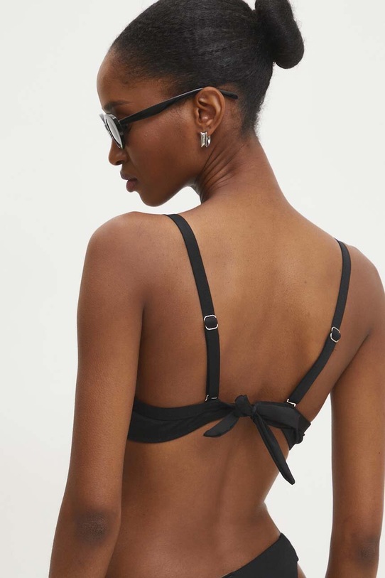 Odzież Answear.LAB biustonosz kąpielowy mb3116.gora.ijs czarny