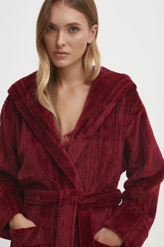 Answear Lab szlafrok bordowy 937.cms