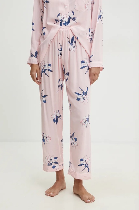 Pyžamo Answear.LAB růžová 9400.CMS