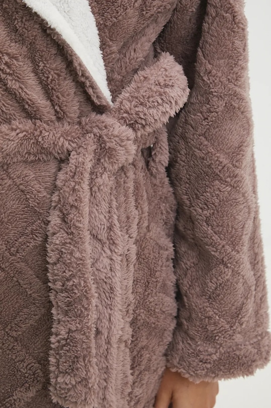 Answear Lab szlafrok 1043.CMS brązowy