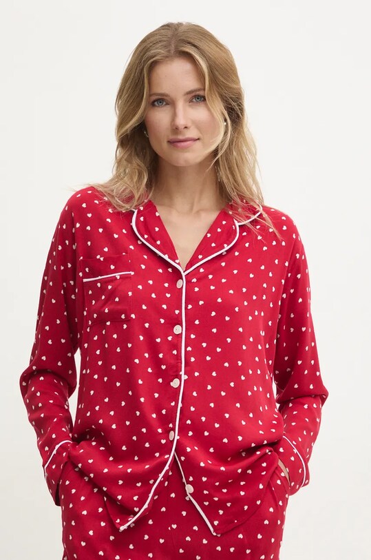 Îmbrăcăminte Answear Lab pijama 60297.tos rosu