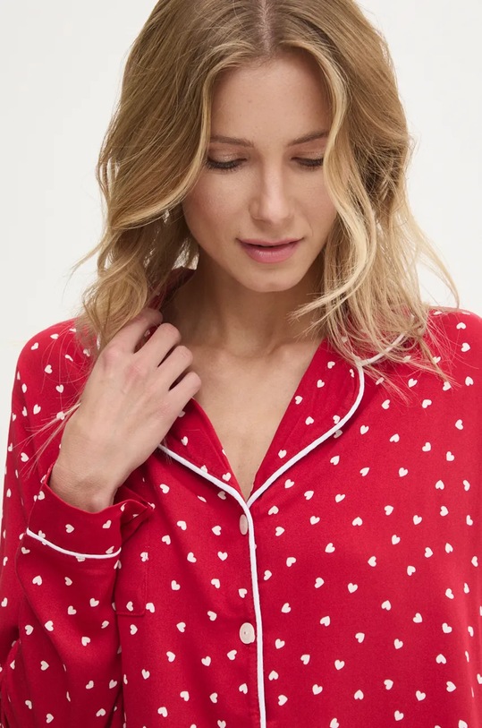 Answear Lab piżama 60297.tos czerwony