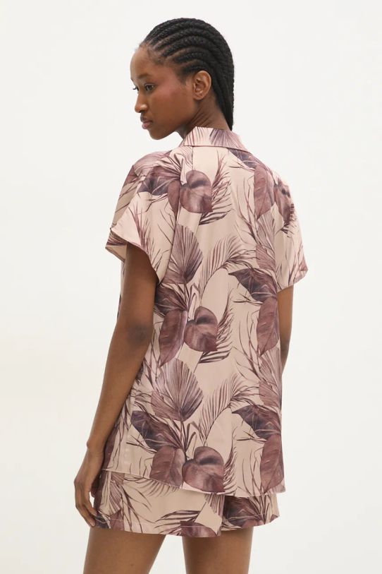 Pyžamo Answear.LAB 161618.tos hnědá WZ24