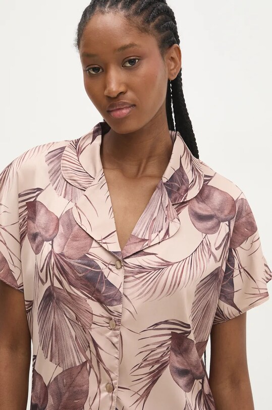 Pyžamo Answear.LAB hnědá 161618.tos