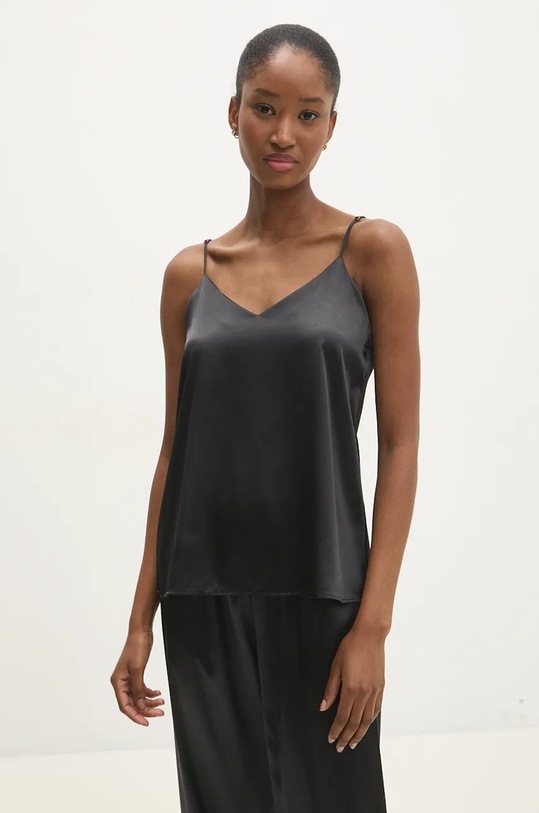 Îmbrăcăminte Answear Lab compleu pijama 118X.168.FLK negru