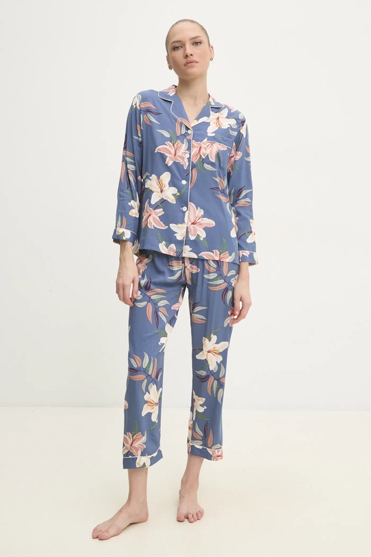 Pyžamo Answear.LAB 1088.CMS modrá WZ24
