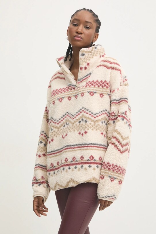 Answear Lab bluza bez kaptura multicolor LSS.680FUZZY.ums