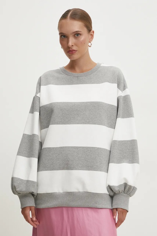 Answear Lab bluza ALLOTO08889.hms szary WZ24