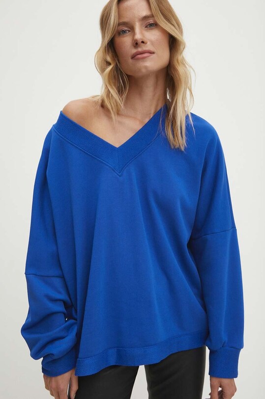Answear Lab bluza niebieski k6002.iw