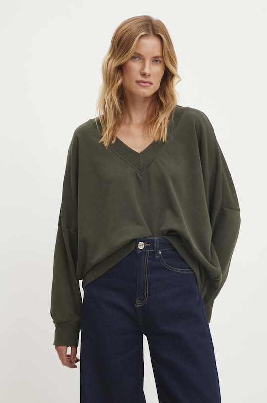 Mikina Answear.LAB zelená k6002.iw