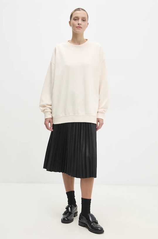 Μπλούζα Answear.LAB z2167.IKK μπεζ WZ24