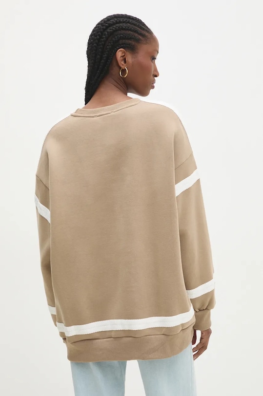 Oblečenie Mikina Answear.LAB MM6992.hms hnedá