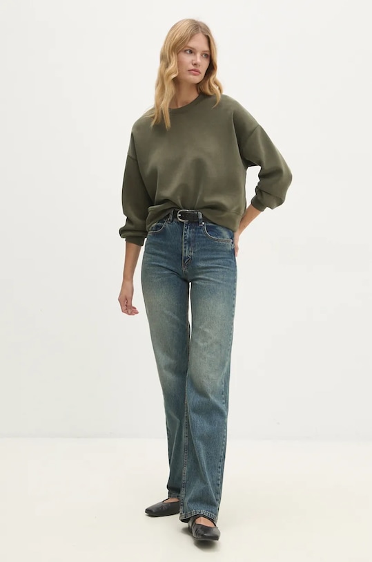 Mikina Answear.LAB LD1464.hos zelená WZ24