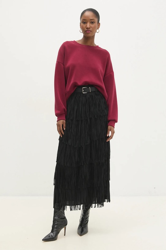 Mikina Answear.LAB LD1464.hos červená WZ24