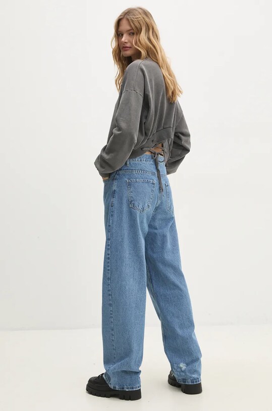 Odzież Answear Lab bluza bawełniana 90565.tos szary