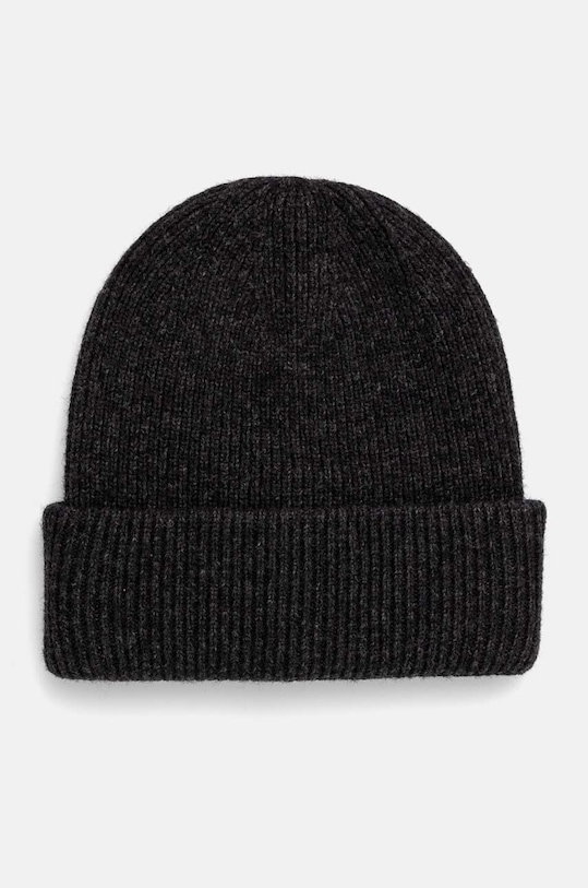 Answear.LAB czapka wełniana wełna szary 9466.CMS