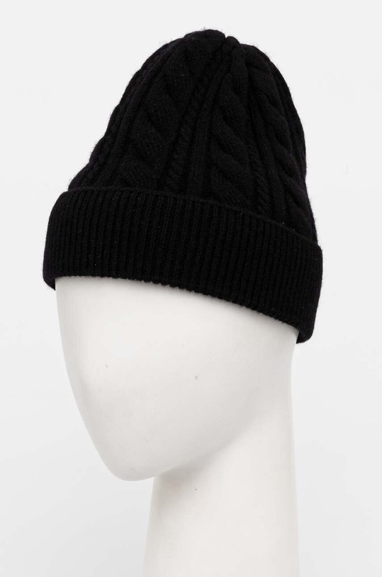 Akcesoria Answear.LAB czapka wełniana 9533.CMS czarny