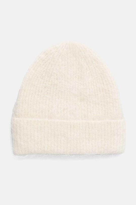 Kašmírová čepice Answear.LAB vlna bílá 9588.CMS