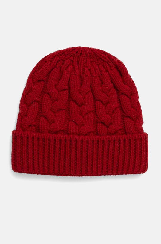 Vlněná čepice Answear.LAB vlna červená 9644.cms