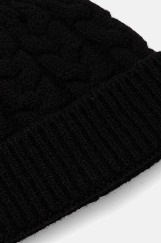 Vlnená čiapka Answear.LAB 9644.cms čierna WZ24