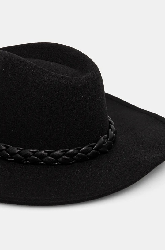 Accesorii Answear Lab palarie din lana Z601.HWK negru