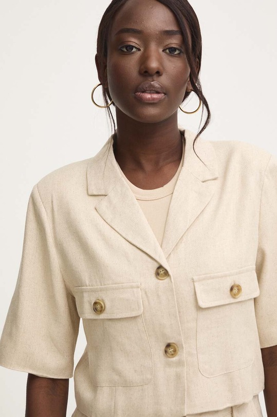 Komplet od lana Answear.LAB 5083.IKK bež