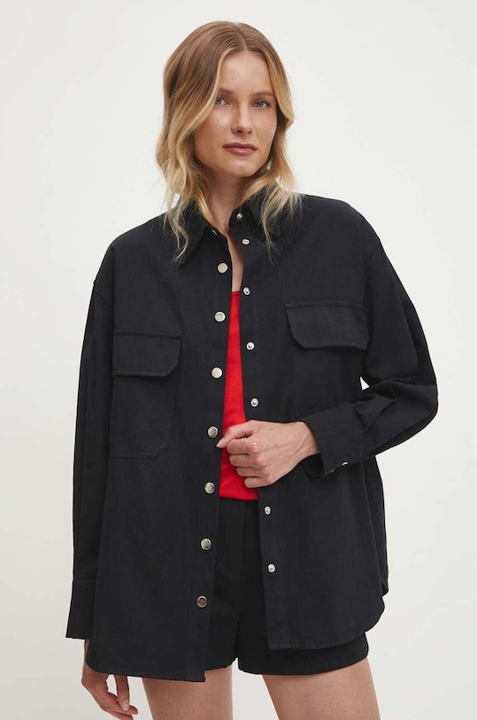 Answear Lab komplet bawełniany bawełna czarny 5021.IKK