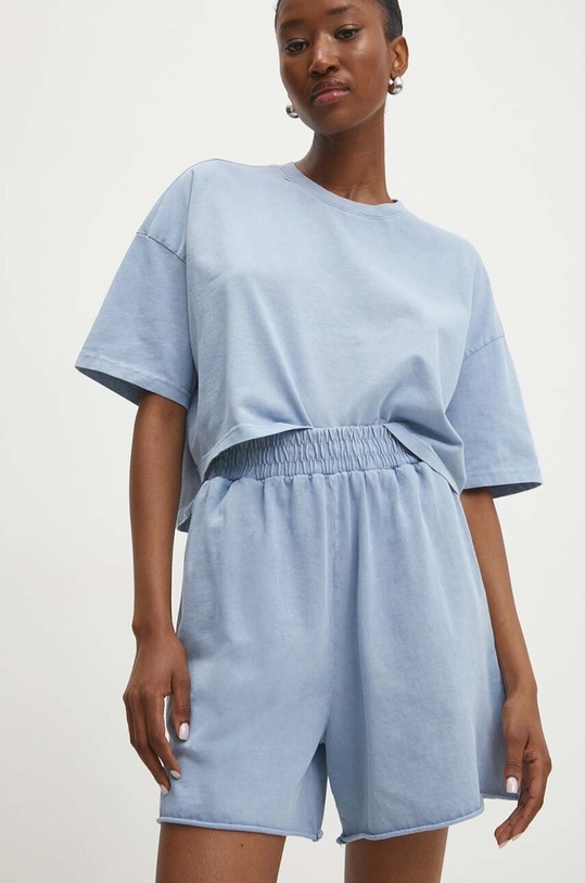 Answear Lab komplet bawełniany niebieski 0064.tjs