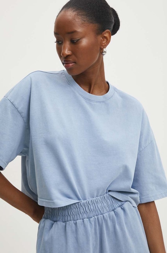 Answear Lab komplet bawełniany 0064.tjs niebieski