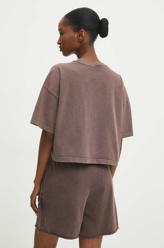 Answear Lab komplet bawełniany brązowy 0064.tjs