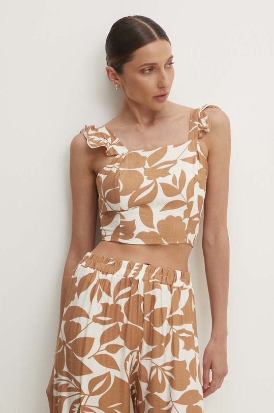 Súprava Answear.LAB v3537.FKK béžová WZ24