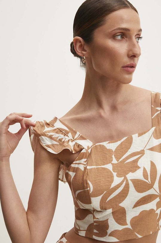 Súprava Answear.LAB v3537.FKK béžová